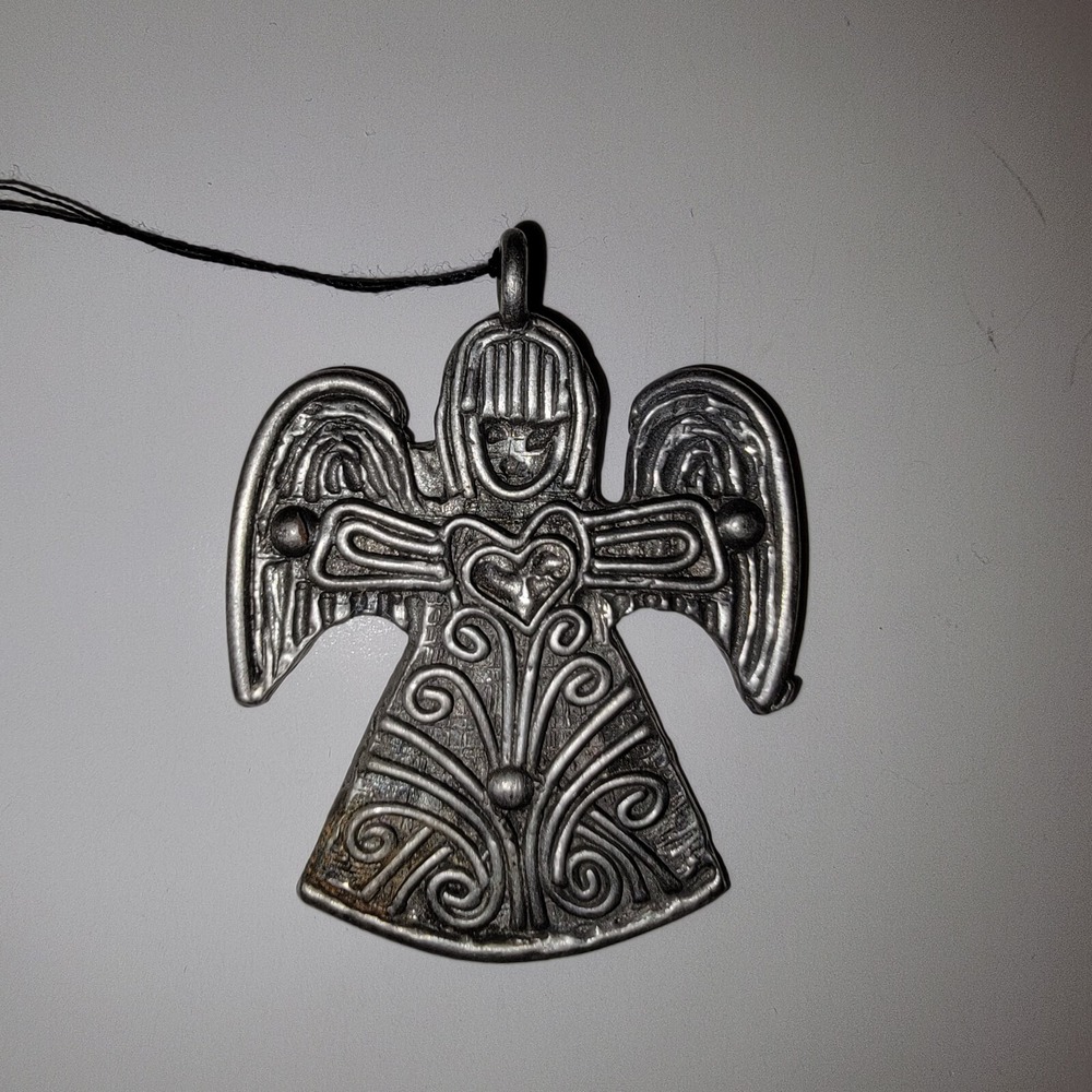 Marcie Pewter Angel Pendant